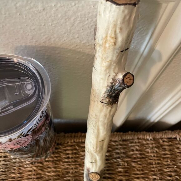 Rambusch Highland Cow 20 Inch Tumbler 2 Branch Candle Sticks Cowboy Coasters - Picture 5 of 14